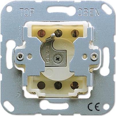 JUNG 138.18 Elektroschalter Key-operated switch 1P Metallisch (138.18)