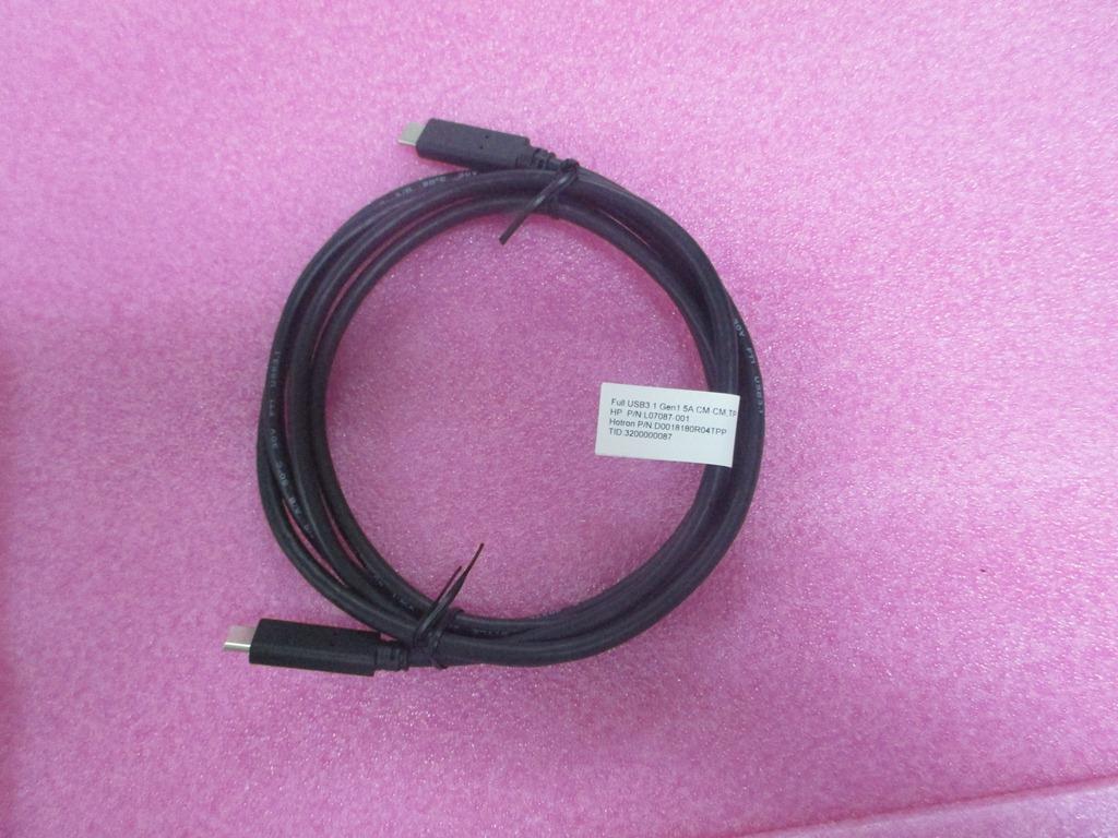 HP USB-Kabel USB-C (M) zu USB-C (M) (L42425-001)