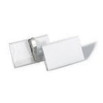 DURABLE Namensschild 40x75mm mit Krokoklemme 1 Pg. à 25 Stück 811019