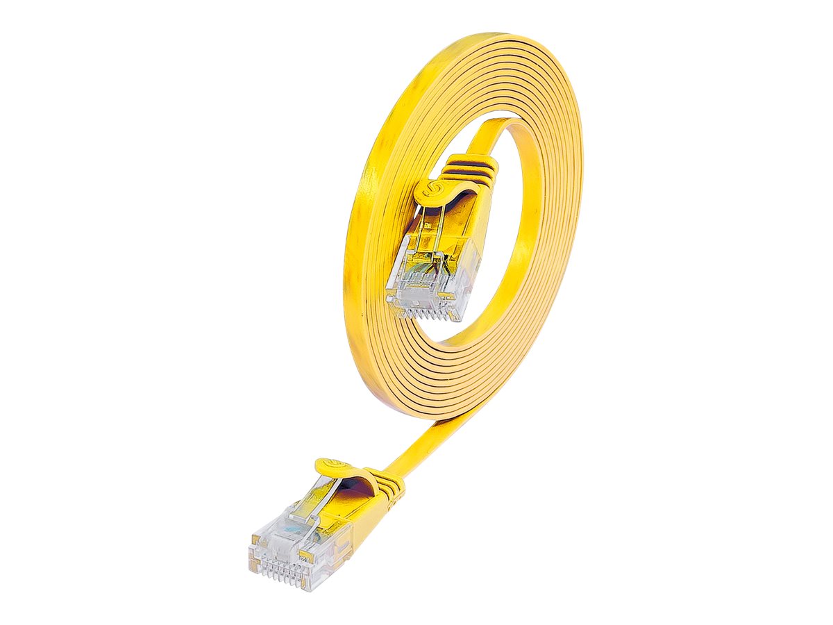 Wirewin SLIM Cat.6 U/UTP Patchkabel RJ-45 1,5 m Gelb