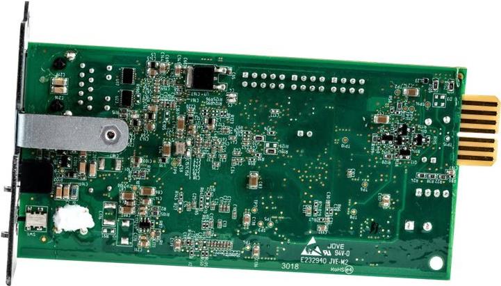 Liebert Intellislot Communications Card RDU101 10/100 Ethernet Schwarz