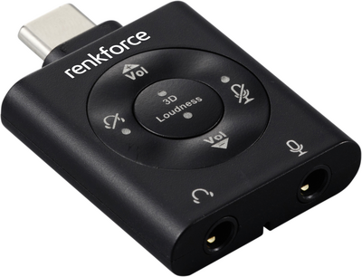 Renkforce USB 2.0 Telefon analog Apple iPad/iPhone/iPod Adapter[1x 2.0 Stecker C - 2x (RF-6615888)