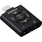 Renkforce USB 2.0 Telefon analog Apple iPad/iPhone/iPod Adapter[1x 2.0 Stecker C - 2x (RF-6615888)