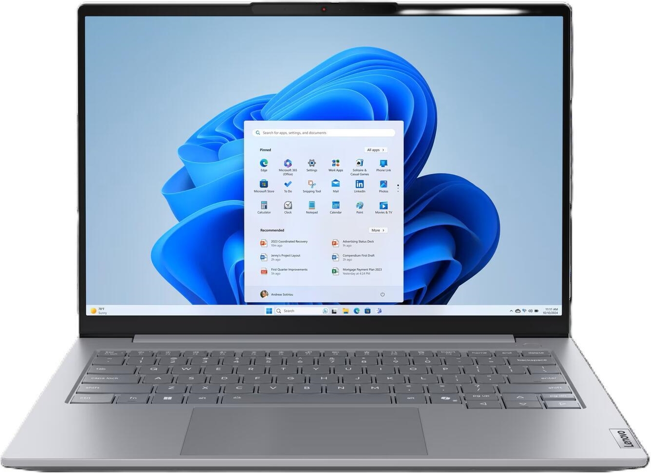 Lenovo ThinkBook 14 G8 IAL 21SJ 14" Intel Core Ultra 5 225U 16 GB RAM 512 GB SSD Arctic Grey