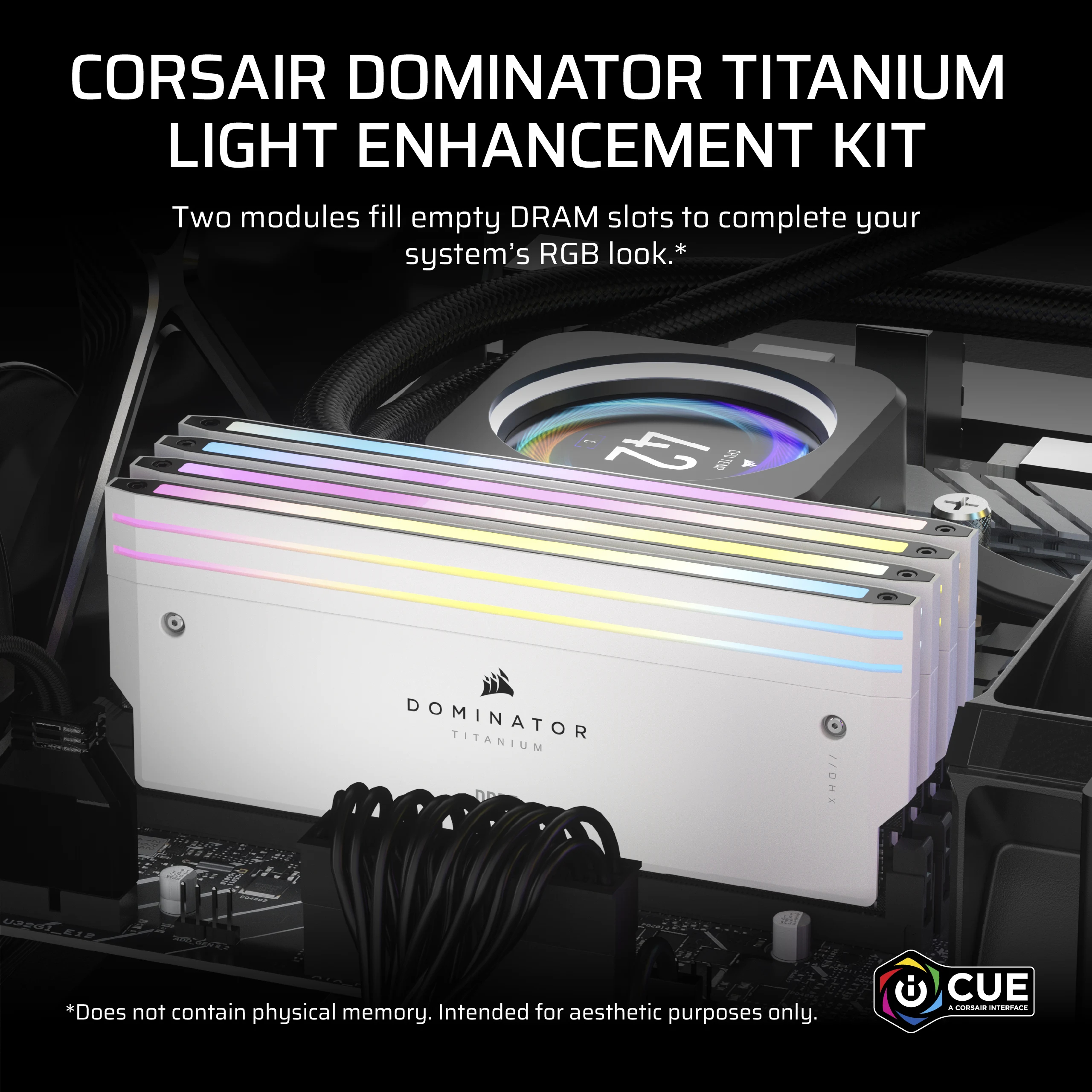 Corsair DOMINATOR TITANIUM Light Enhancement Kit RGB Weiß