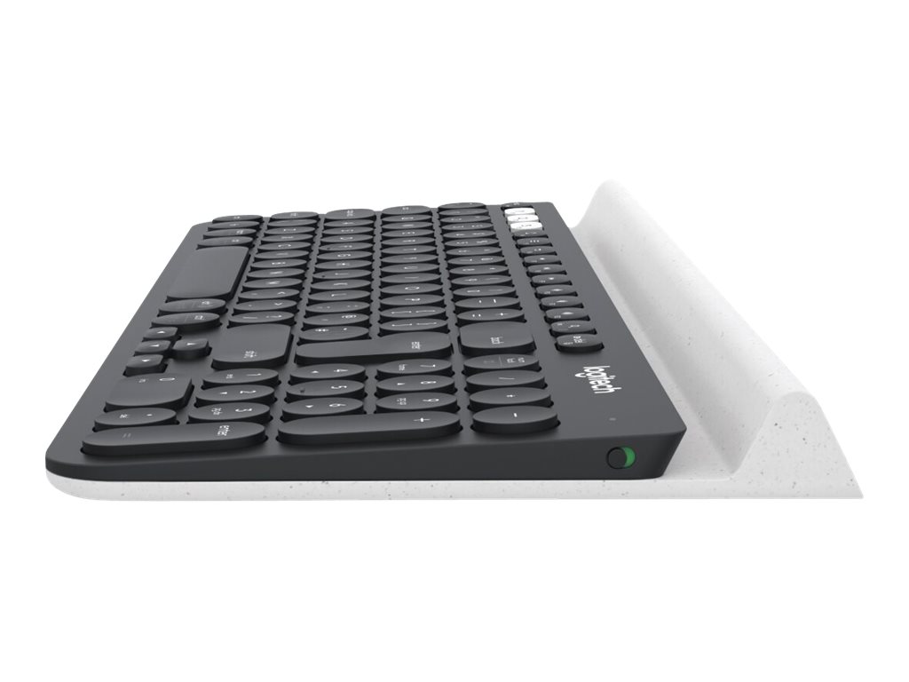 Logitech K780 Multi-Device Bluetooth Tastatur Deutsch Weiß