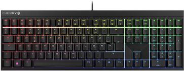 CHERRY MX 2.0S RGB KEYBOARD CORDED MECHANICAL BLACK (G80-3821LUADE-2)