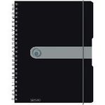 Herlitz 11293073 Notizbuch A4 80 Blätter Schwarz (11293073)