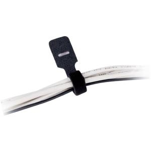 Dataflex Kabelklettverschluss, Durchmesser: 55 mm, schwarz beschreibbar und immer wieder verwendbar (33.003)