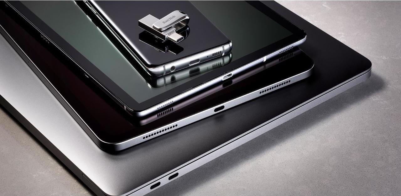 SanDisk Ultra Dual Drive Luxe USB-Stick 1 TB USB-A/USB-C Silber