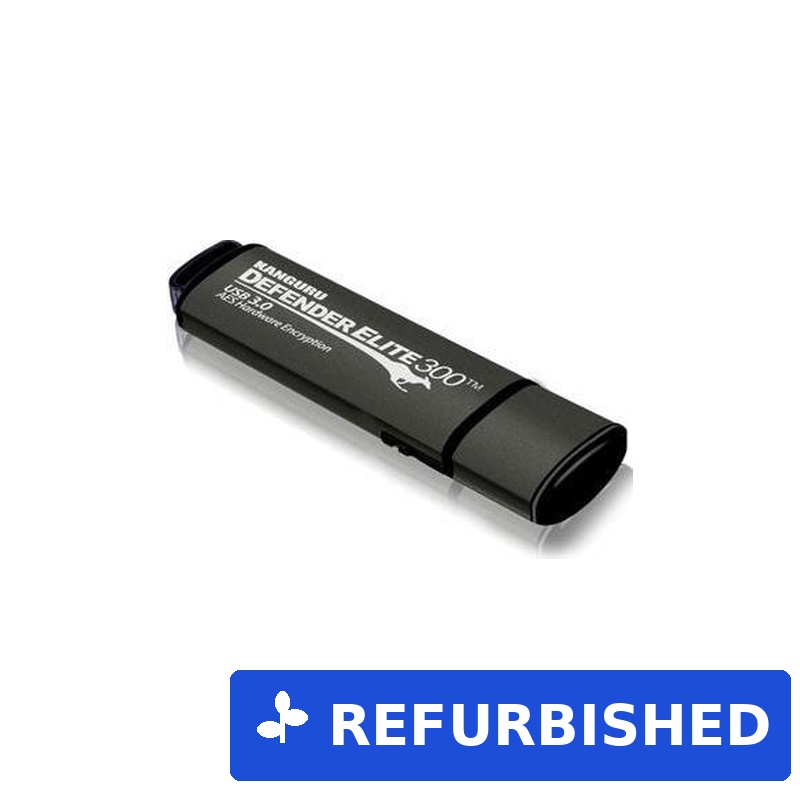 Kanguru Defender Elite300 - 32GB USB-Stick USB 3.2 Gen 1 AES-Hardwareverschlüsselung (KDFE300-32G) (geöffnet)