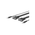 VivoLink PROVGAMCS1.8 1.8m VGA (D-Sub) + 3.5mm VGA (D-Sub) + 3.5mm Schwarz VGA-Kabel (PROVGAMCS1.8)