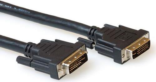 ADVANCED CABLE TECHNOLOGY DVI-I Dual Link cable male-male 2,00 m DVI-I(24+5) DL M/M SQ 2.00M
