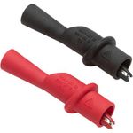Fluke Sicherheits-Abgreifklemmen-Set Buchse 2 mm CAT IV 600 V, CAT III 1000 V Rot, Schwarz AC175 (4101772)