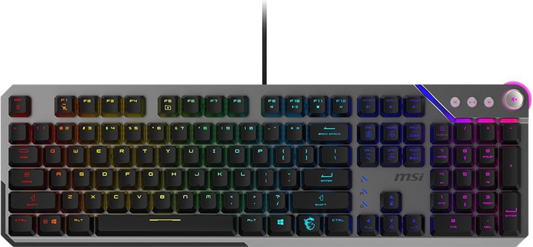 MSI Strike 600 Silent DE GAMING Keyboard Black retail (S11-04DE249-CLA)