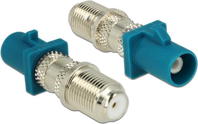 DeLOCK RF-Adapter F-Stecker (R) bis FAKRA Z-Anschluss (S) (89526)
