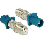 DeLOCK RF-Adapter F-Stecker (R) bis FAKRA Z-Anschluss (S) (89526)