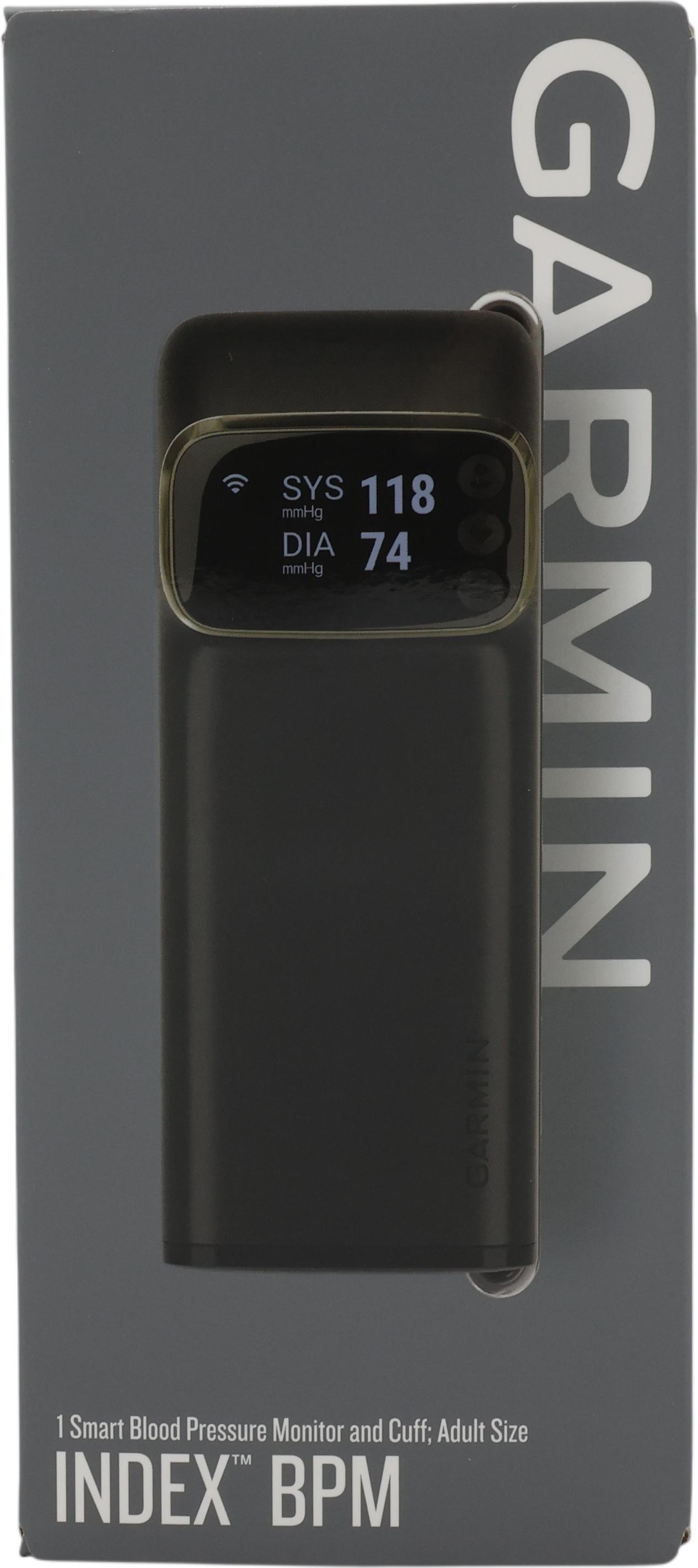 Garmin Index BPM Blutdruckmessgerät Bluetooth Wi-Fi Schwarz