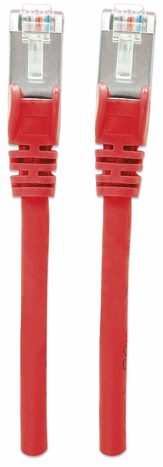 Intellinet Cat7 S/FTP Patchkabel 3 m Rot