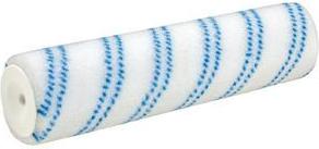 WESTEX Großflächenwalze TEXTOMID, 250 mm, weiß / blau sehr kurzfloriger, hochtexturierter Polyamid-Endlosplüsch - 1 Stück (757825000)