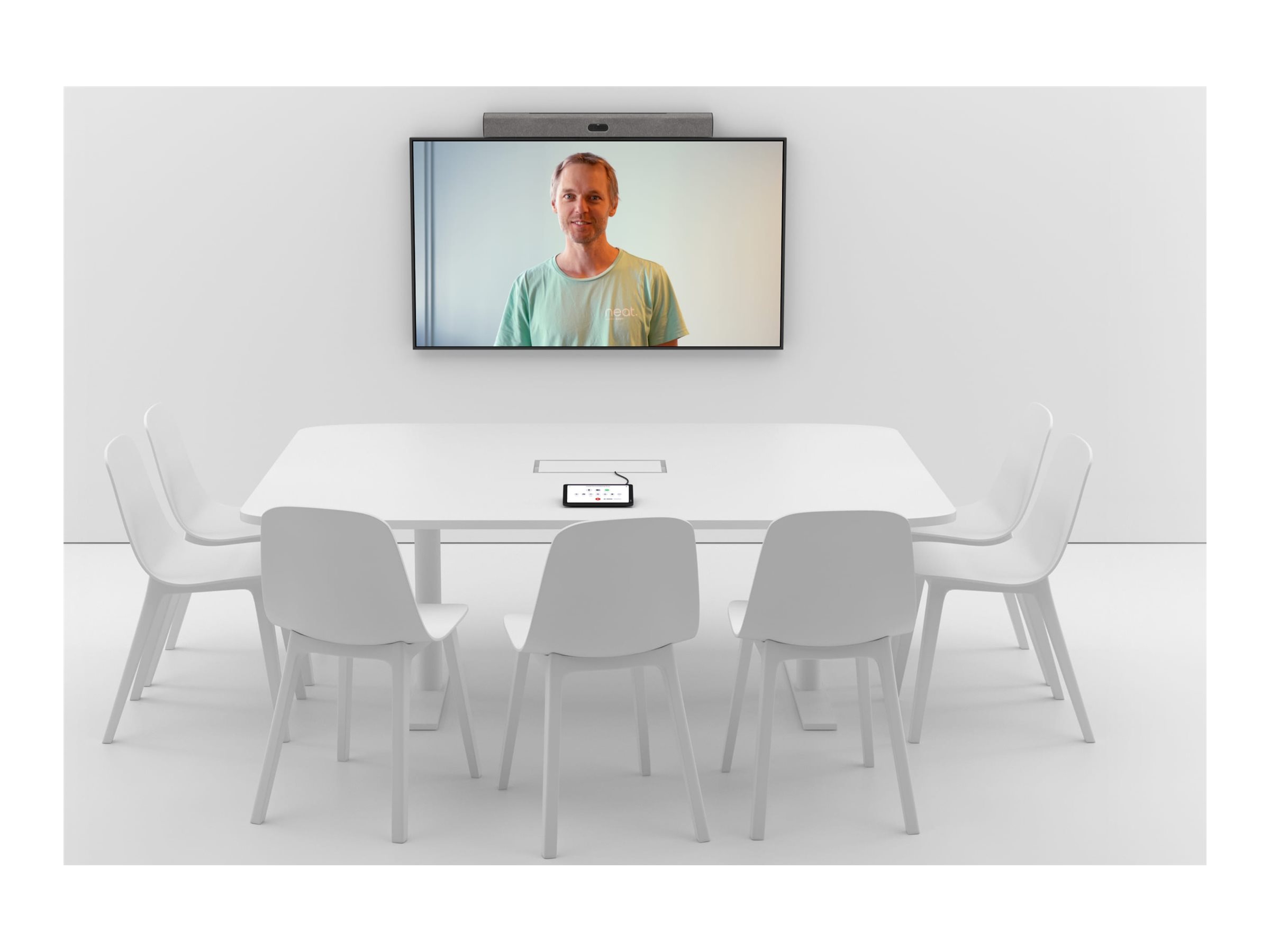 Neat Bar Pro Bundle Videokonferenzsystem 50 MP Full HD Schwarz, Grau