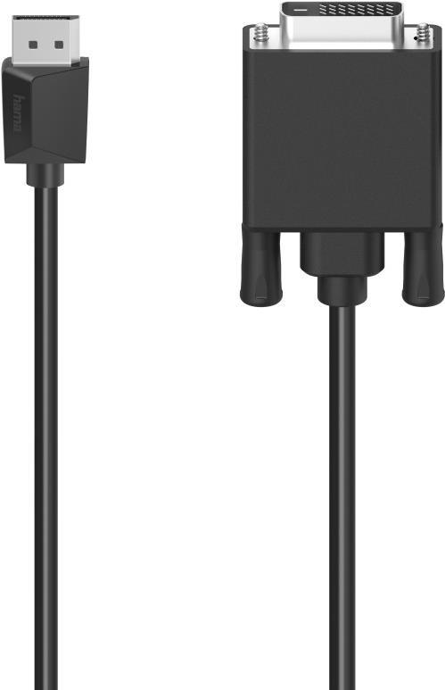 Hama 00200713 Videokabel-Adapter 1,5 m DisplayPort DVI Schwarz (00200713)