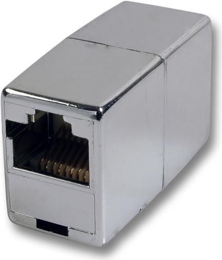 EFB-Elektronik Modular-Adapter RJ45 UTP, metallfarben Hersteller: EFB Elektronik (37507.1)