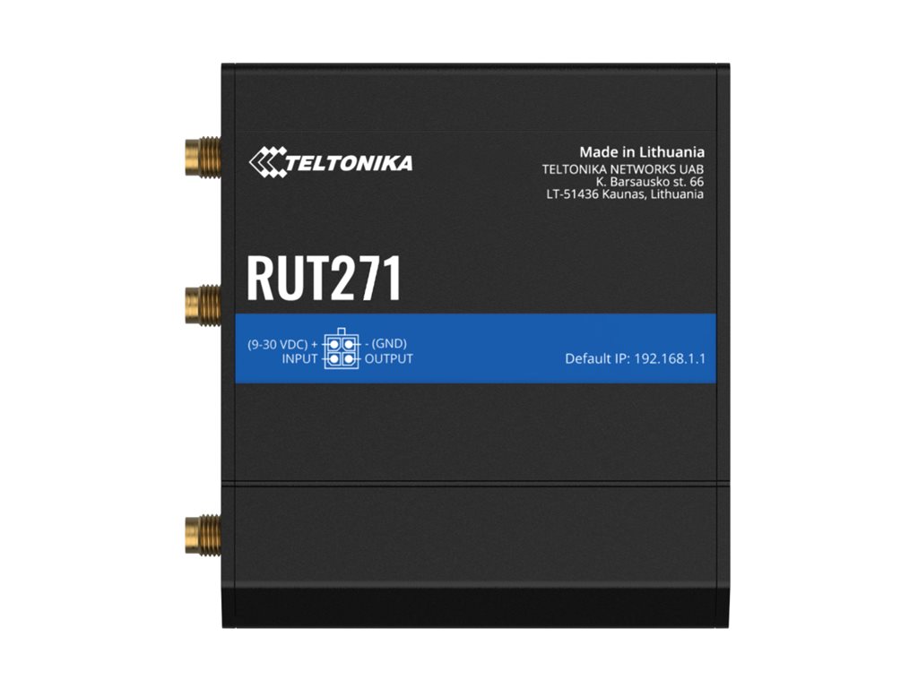 Teltonika RUT271 Wireless Router 2 Ports Schwarz
