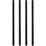 Papstar 87997 Einweg-Trinkhalm Schwarz 100 Stück(e) (87997)