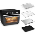 TEFAL Easy Fry Air Fryer Oven 20L FW6058 schwarz/silber (FW605810)