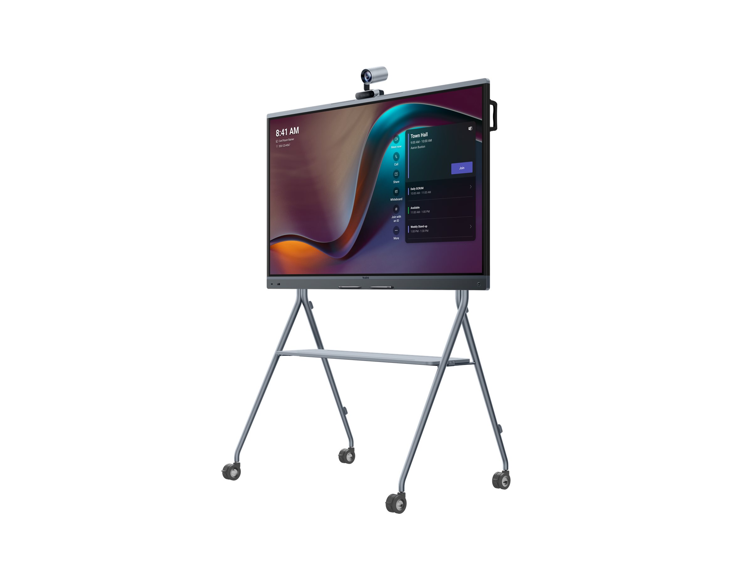 Yealink MeetingBoard 65 Pro 65" 4K UHD Interaktives Whiteboard Silber