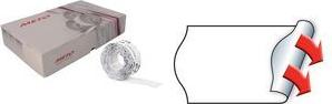 METO Etiketten für Preisauszeichner, 26 x 12 mm, weiß geeignet für METO Classic S, 1-zeilig, - 1 Stück (9133325)