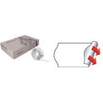 METO Etiketten für Preisauszeichner, 26 x 12 mm, weiß geeignet für METO Classic S, 1-zeilig, - 1 Stück (9133325)