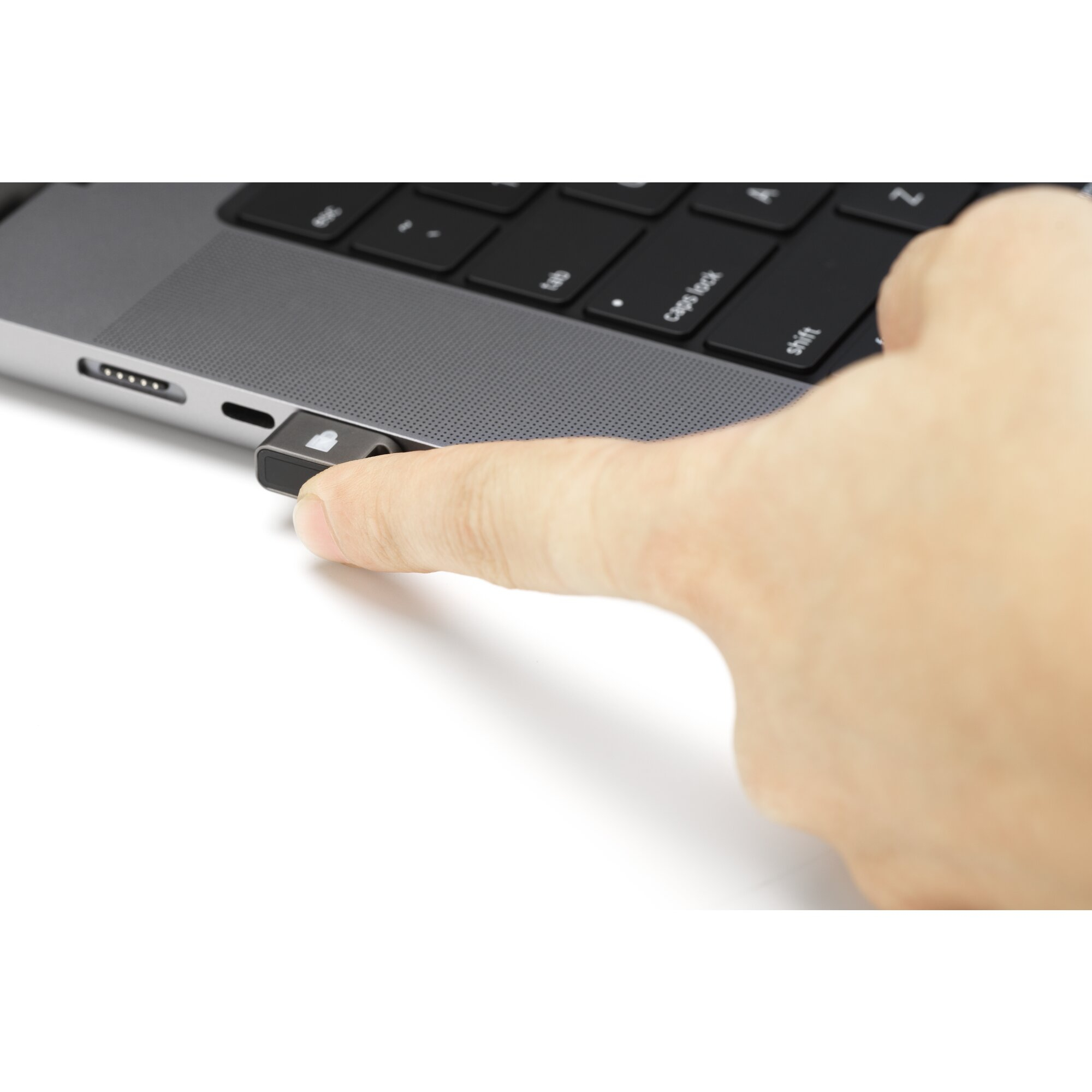 Kensington VeriMark Guard 2.1 USB-C Fingerprint Security Key Schwarz