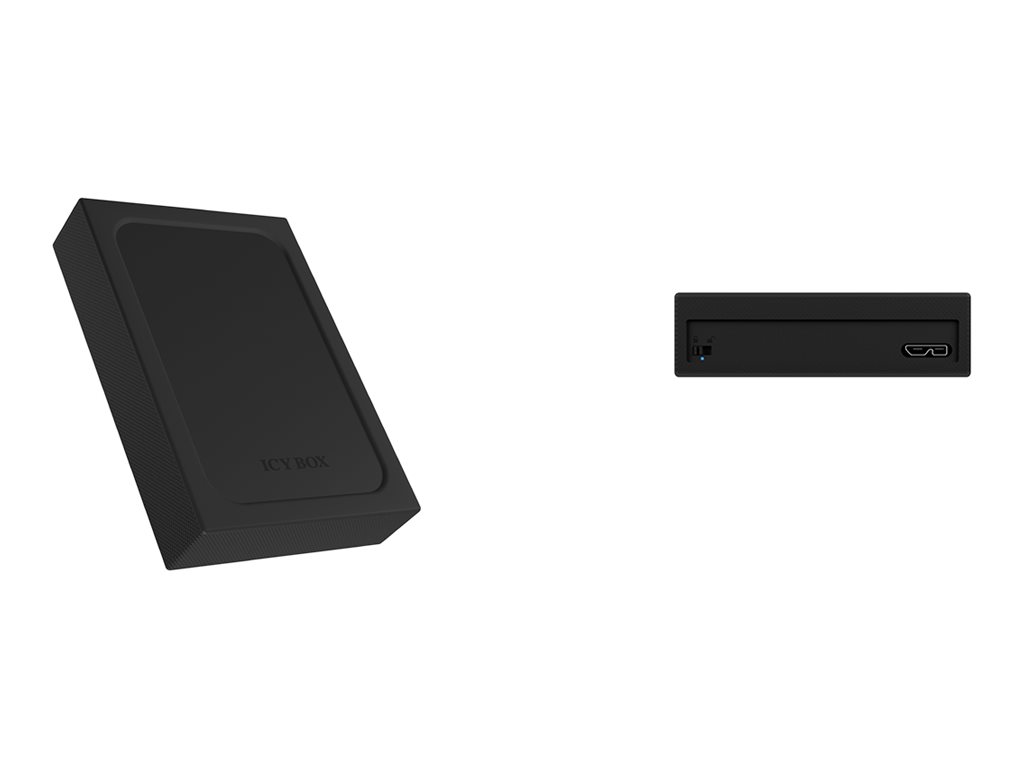 ICY BOX IB-256WP 2.5" SATA HDD/SSD Gehäuse USB 3.0 Schwarz