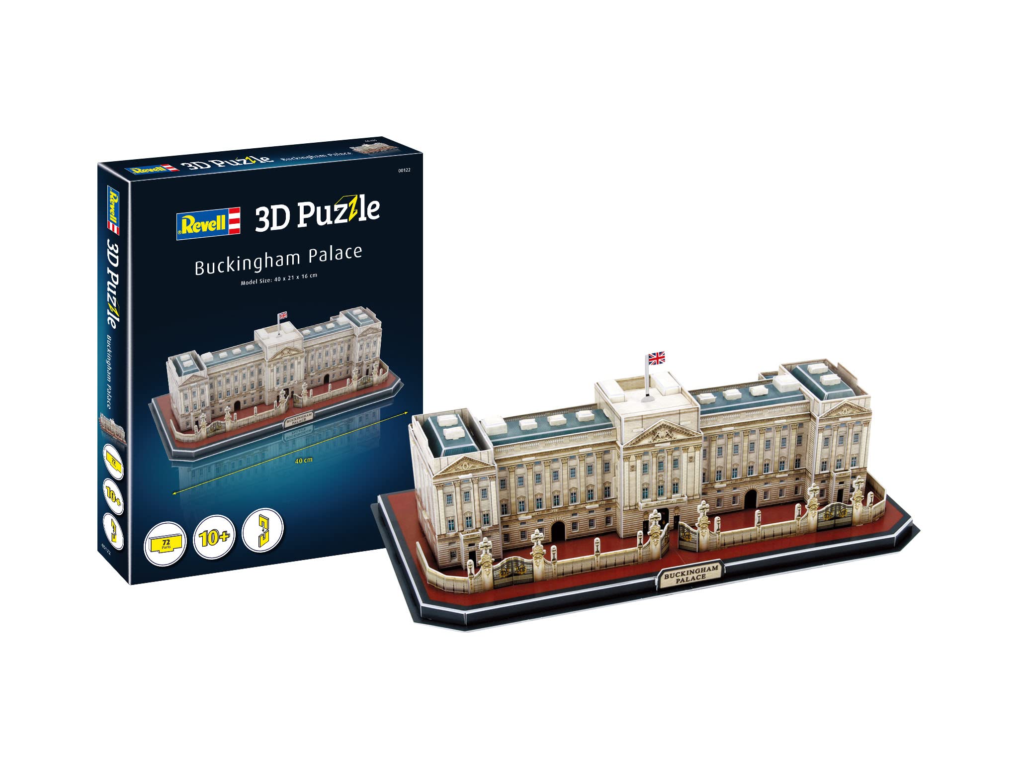 Revell Buckingham Palace 3D-Puzzle 72 Teile 40 x 21 x 16 cm ab 10 Jahren