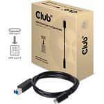 Club 3D USB-Kabel USB-C (M) bis USB Type B (M) (CAC-1524)