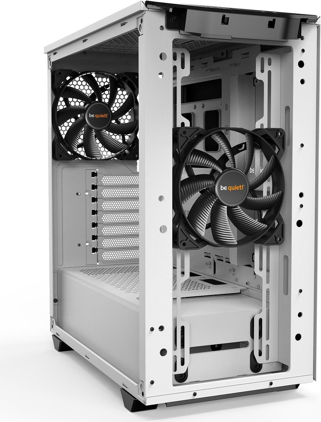 be quiet! Pure Base 500 Midi Tower ATX PC-Gehäuse ohne Netzteil Weiß