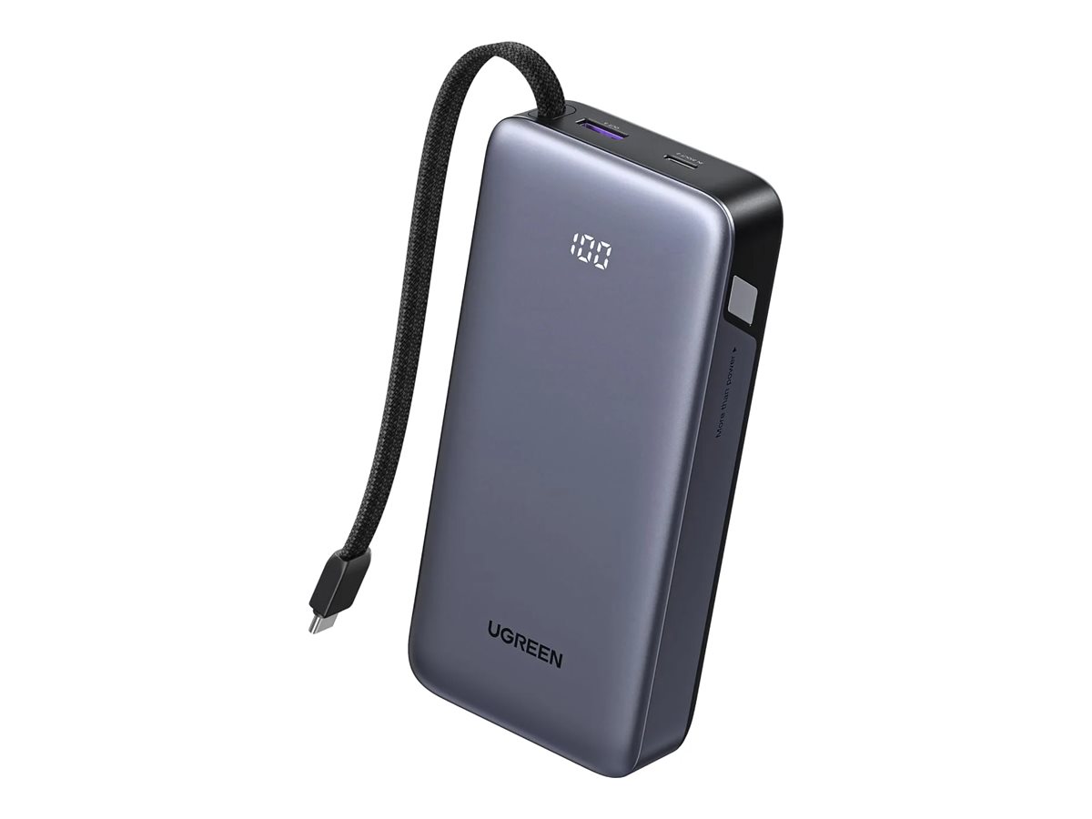 Ugreen Nexode PB536 Powerbank 20.000 mAh 45 W Grau