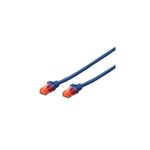 Assmann/Digitus CAT 6 U-UTP Patchkabel,5m,Blau CAT 6 U-UTP Patchkabel, Cu, LSZH AWG 26/7, Länge 5 m, Farbe Blau (DK-1617-050/B)