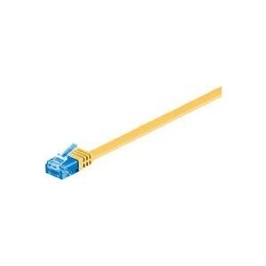 Microconnect V-UTP6A03Y-FLAT 3m Cat6a U/UTP (UTP) Gelb Netzwerkkabel (V-UTP6A03Y-FLAT)