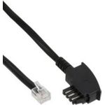 InLine 18815A 15m Schwarz Telefonkabel (18815A)