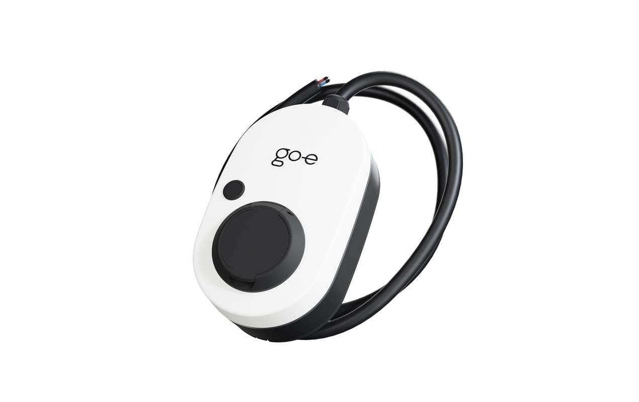 go-e Gemini Ladestation 22 kW Typ 2 1,8 m Kabel Weiß