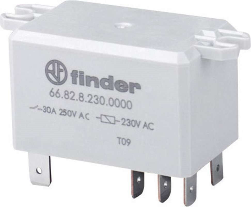 FINDER Steckrelais 24 V/DC 30 A 2 Schließer Finder 66.82.9.024.0300 1 St.