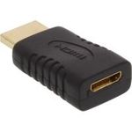 InLine® HDMI Adapter, HDMI Stecker auf Mini HDMI Buchse, vergoldete Kontakte (17691G)