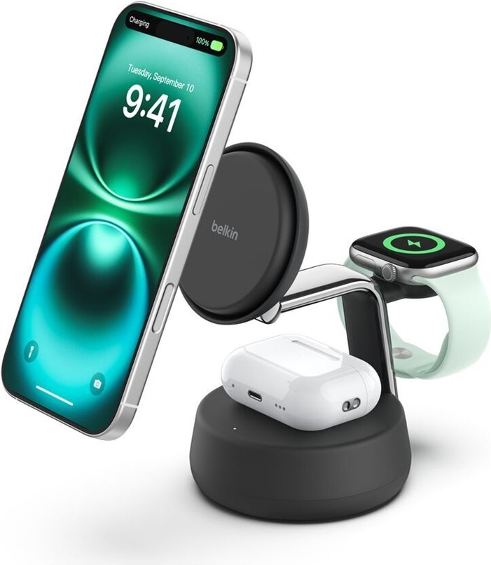 Belkin UltraCharge Pro - Kabelloses Ladegerät (WIZ040KQCH)