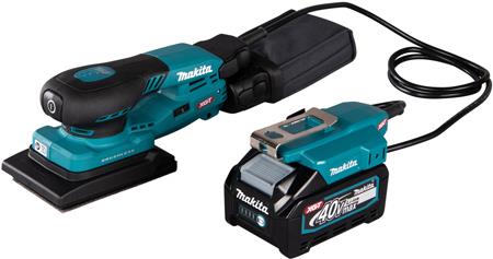 Makita BO005CGZ Akku-Schwingschleifer ohne Akku Ladegerät 40 V 80 x 130 mm Anzahl (BO005CGZ)