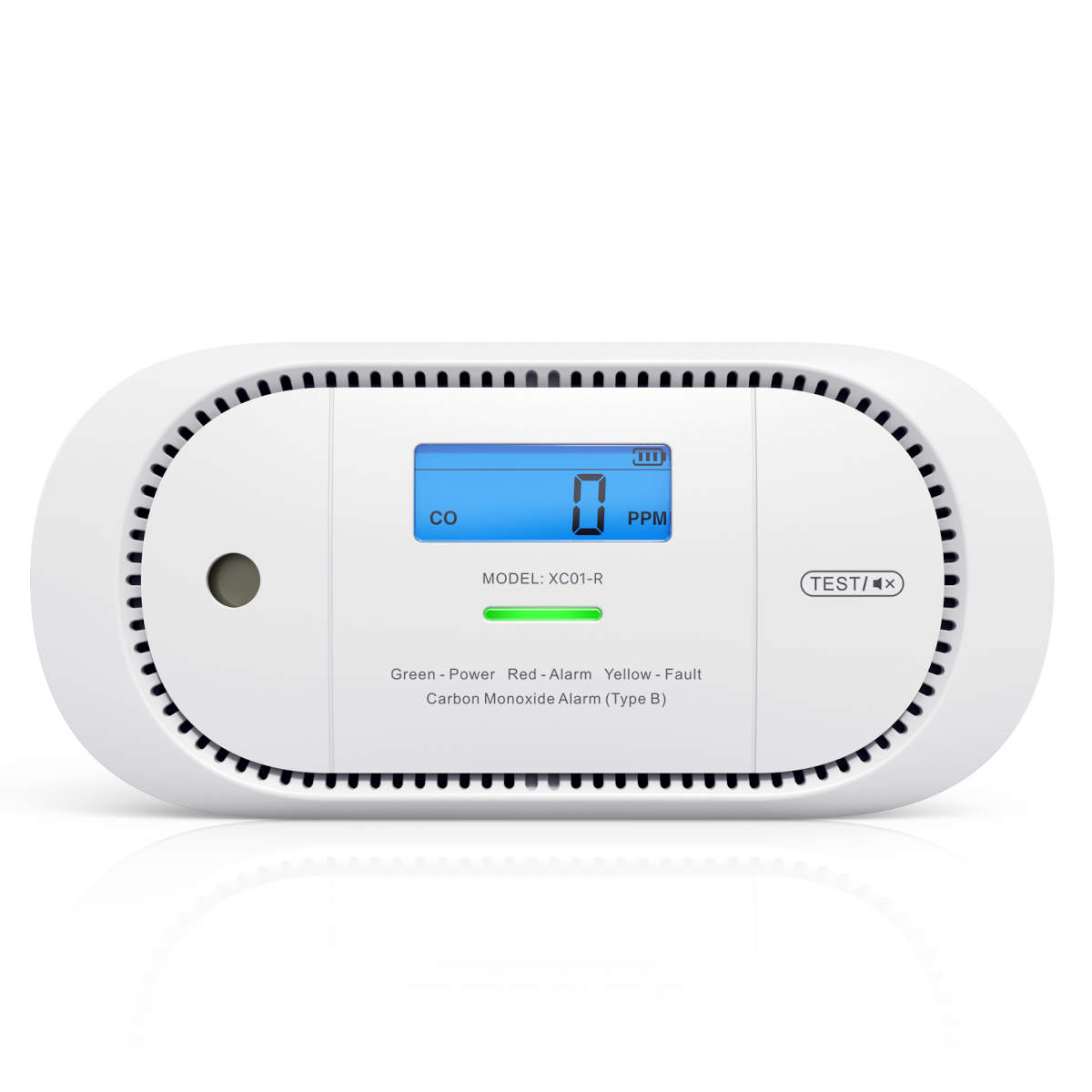 X-Sense XC01-R Kohlenmonoxid-Melder Kabellos 868 MHz Weiß