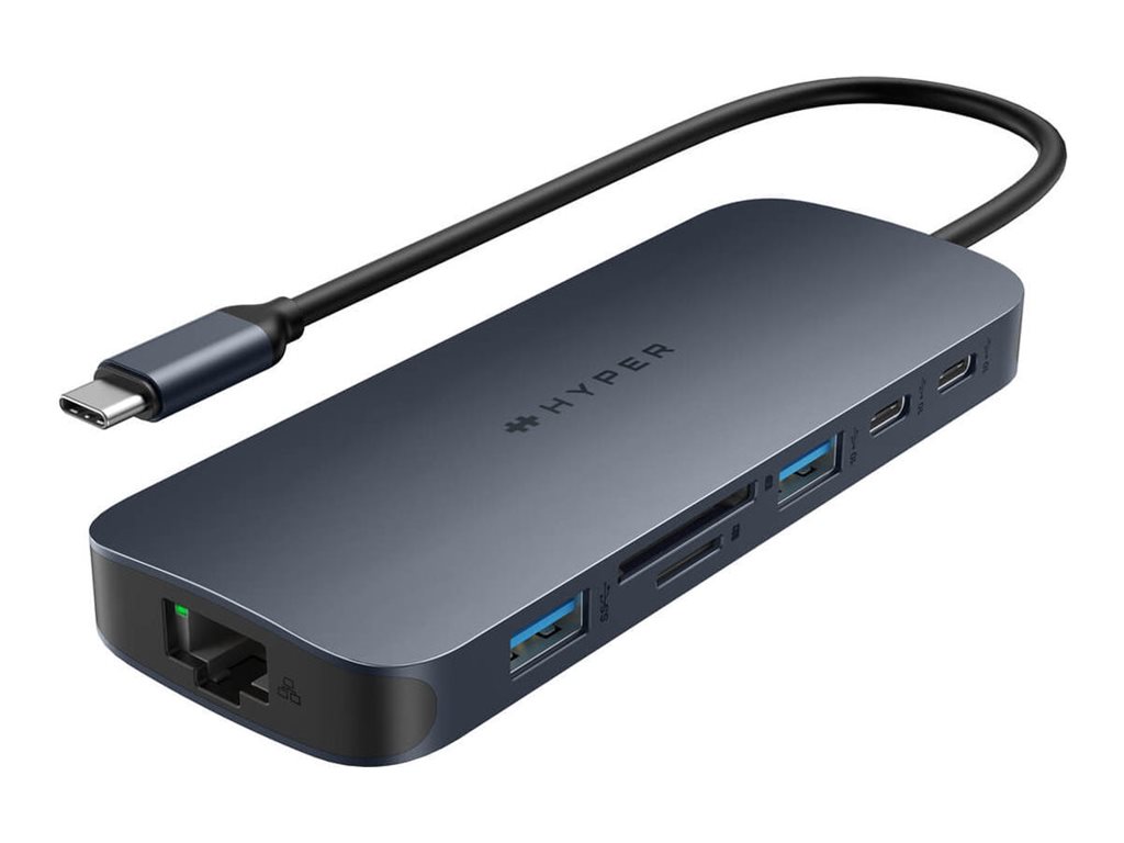 Hyper HyperDrive Next 10-in-1 USB-C Dockingstation 140 W Power Delivery Mitternachtsblau