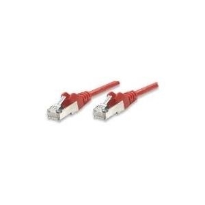 INTELLINET Cat6 (UTP) Patchkabel 2 x RJ-45, Vergossen, 5,0 m, Rot (343367)